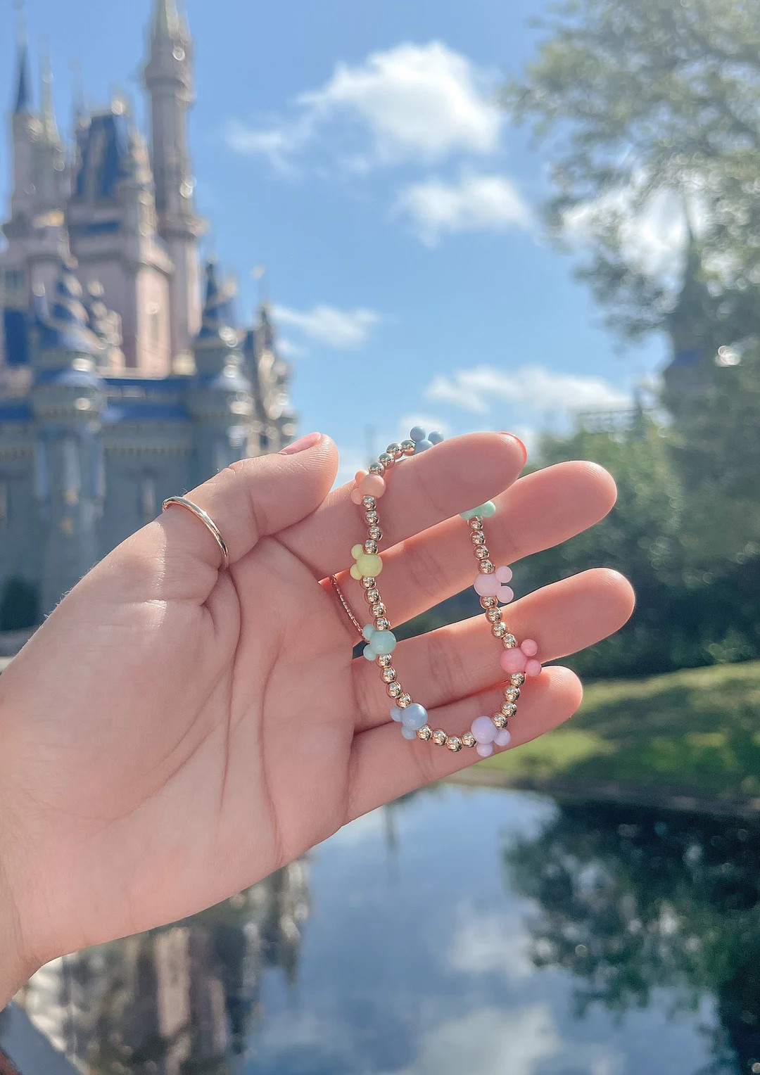 Gold rainbow Mouse bracelet , beaded bracelet , magical accessories , handmade gifts , gifts for ... | Etsy (US)