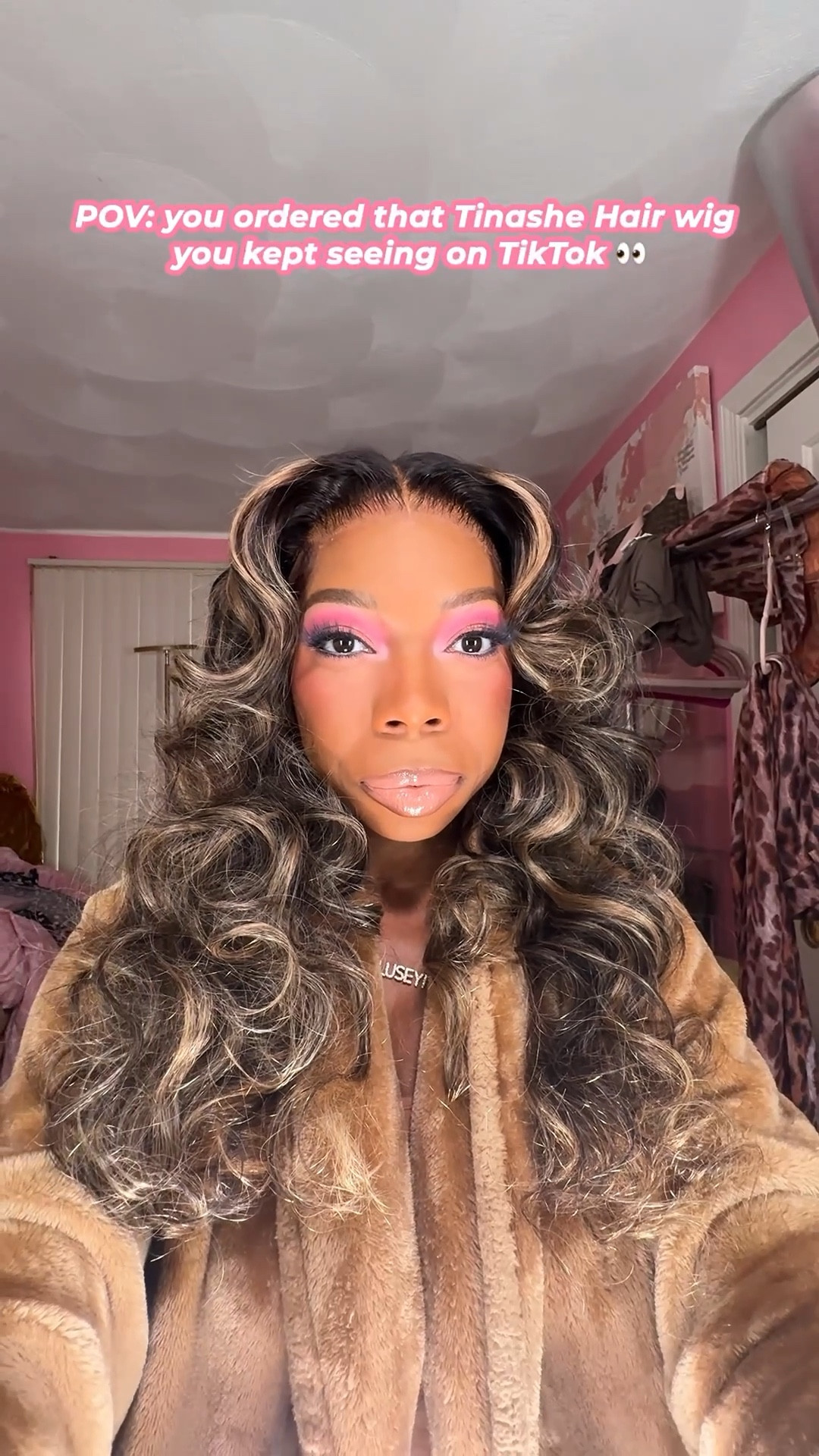 So I finally ordered one of those highlight wigs I kept seeing on my TikTok for you page, and it eats  downnn 🙌🏾😍.

This 28” 6 x 5 closure wig is by Tinashe hair, it’s linked on my blog And TikTok. ￼

I tagged some of the products I’m using to maintain my hair at home along with the glue my stylist uses to apply and melt my wig installs 💖.￼

#LTKBeauty #LTKdayinmylife