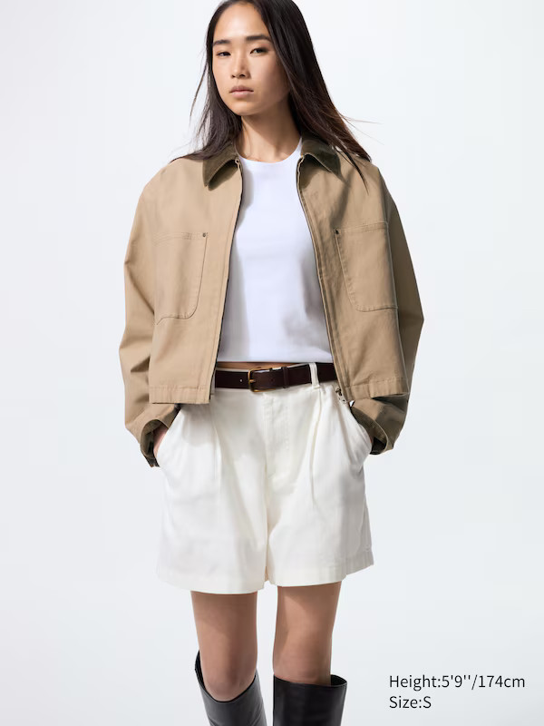 Zip-Up Short Jacket | UNIQLO (US)
