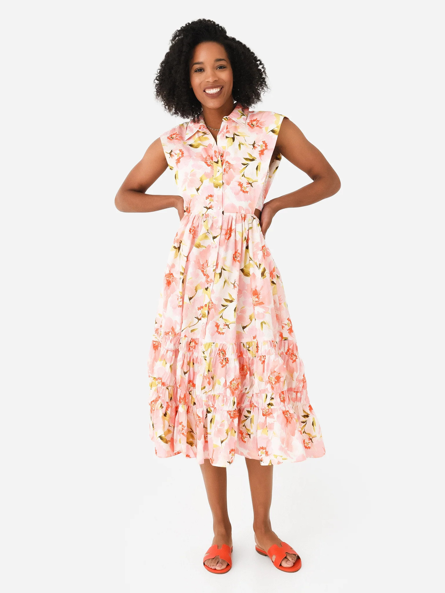 MISA
                      
                     Women's Nicole Midi Shirtdress | Saint Bernard