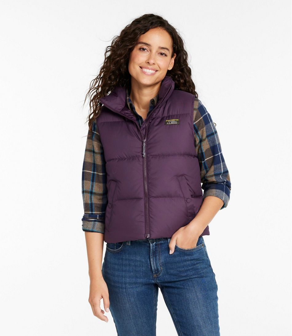 Women's Mountain Classic Down Vest, Cropped | L.L. Bean