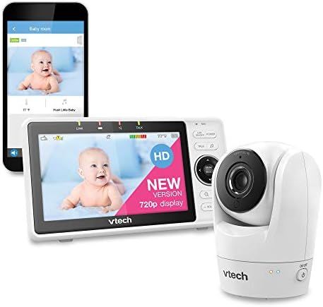 VTech Upgraded Smart WiFi Baby Monitor VM901, 5-inch 720p Display, 1080p Camera, HD NightVision, ... | Amazon (US)