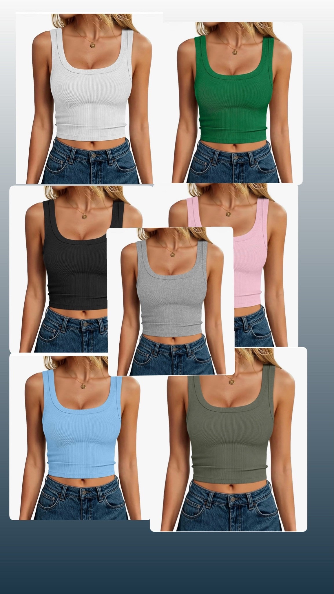 The best essentials are on sale and available in so many colors .. #tanktops #shirts #amazonessentials #amazonfashion