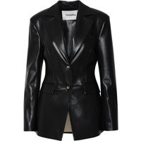 Nanushka Black Polyester Blend Blazer Jacket | Balardi (US & Canada)