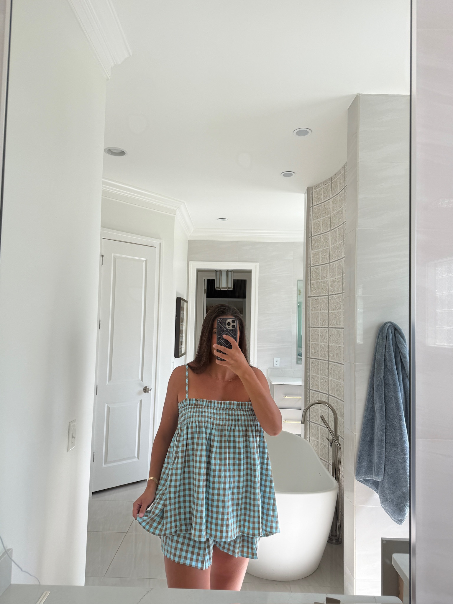 Super cute set for a bump!

got a large for my bump but could stay true to size!

gingham set, gingham sets, bump friendly clothing, pjs, sleepwear, homewear, comfy outfits, Grace White

#LTKgrwm #LTKBump #LTKmomlife