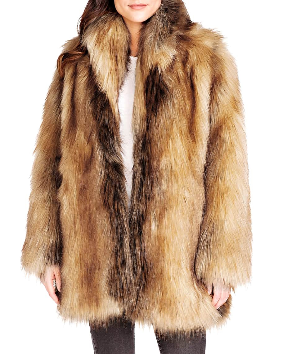Fabulous Furs Limited Edition Faux Fur Coat | Neiman Marcus