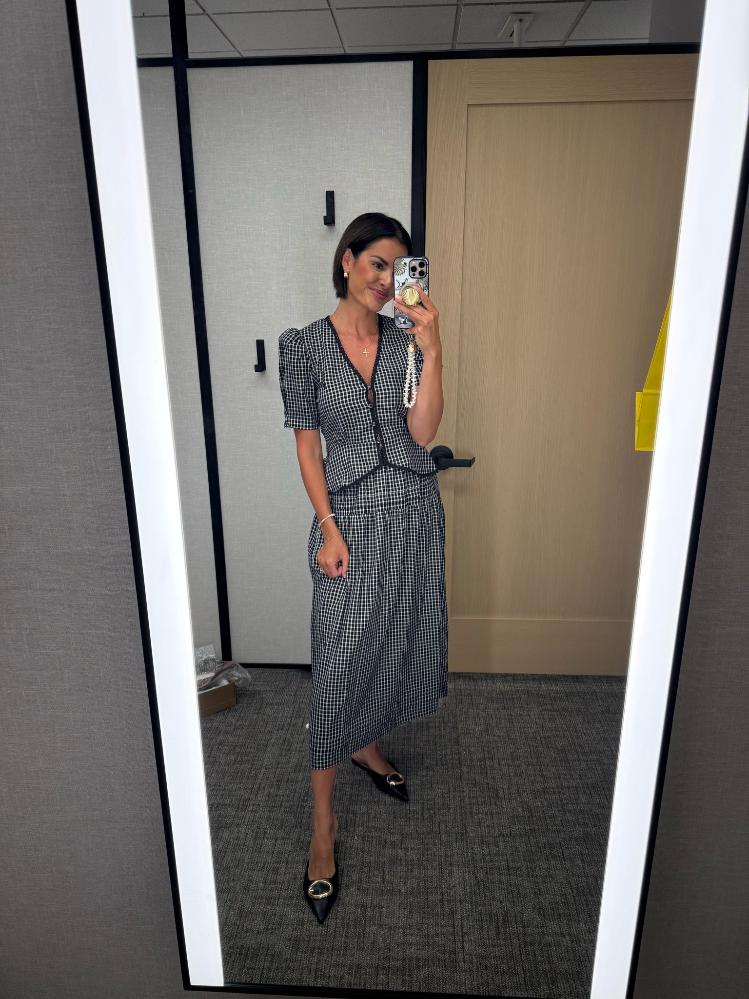 So cute and all on sale! Wearing size XS in top and skirt! Shoes fit true to size! 

#LTKSaleAlert