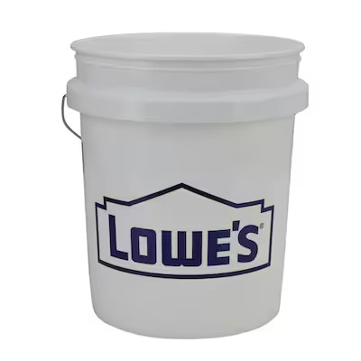 Encore Plastics 5-Gallon Food-Grade Plastic General Bucket | Lowe's