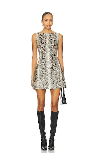 Python Mini Dress in Python | Revolve Clothing (Global)