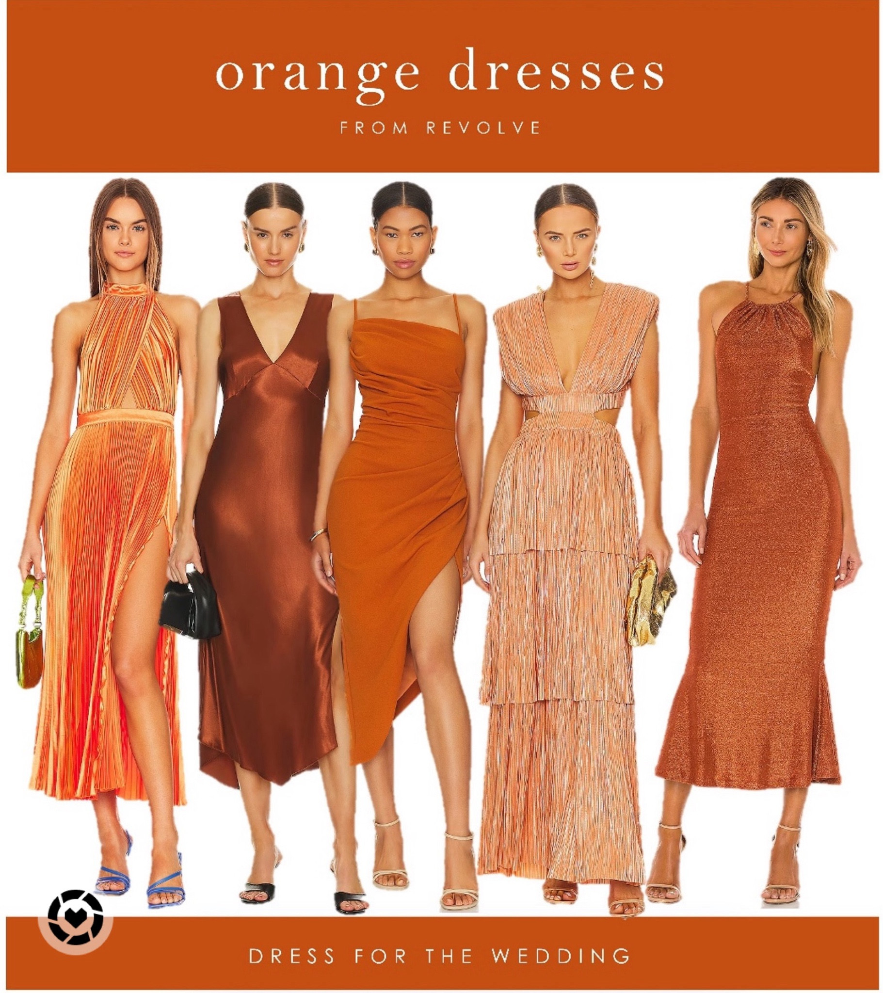 Fall wedding guest dresses 
Orange dress, wedding guest dress, rust dress, gold dress, fall wedding outfit, midi dress, satin dress, Revolve dress, beaded dress, formal dress, bridesmaid dress, black tie wedding, pleated dress. Follow Dress for the Wedding for cute dresses, sale alerts, wedding style and decor! Visit us at dressforthewedding.com for more! #LTKSummerSales #ltkseasonal #ltkwedding

#LTKWedding #LTKSeasonal #LTKStyleTip