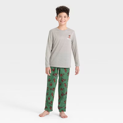 Boys' 2pc Long Sleeve Christmas Pajama Set - Cat & Jack™ | Target