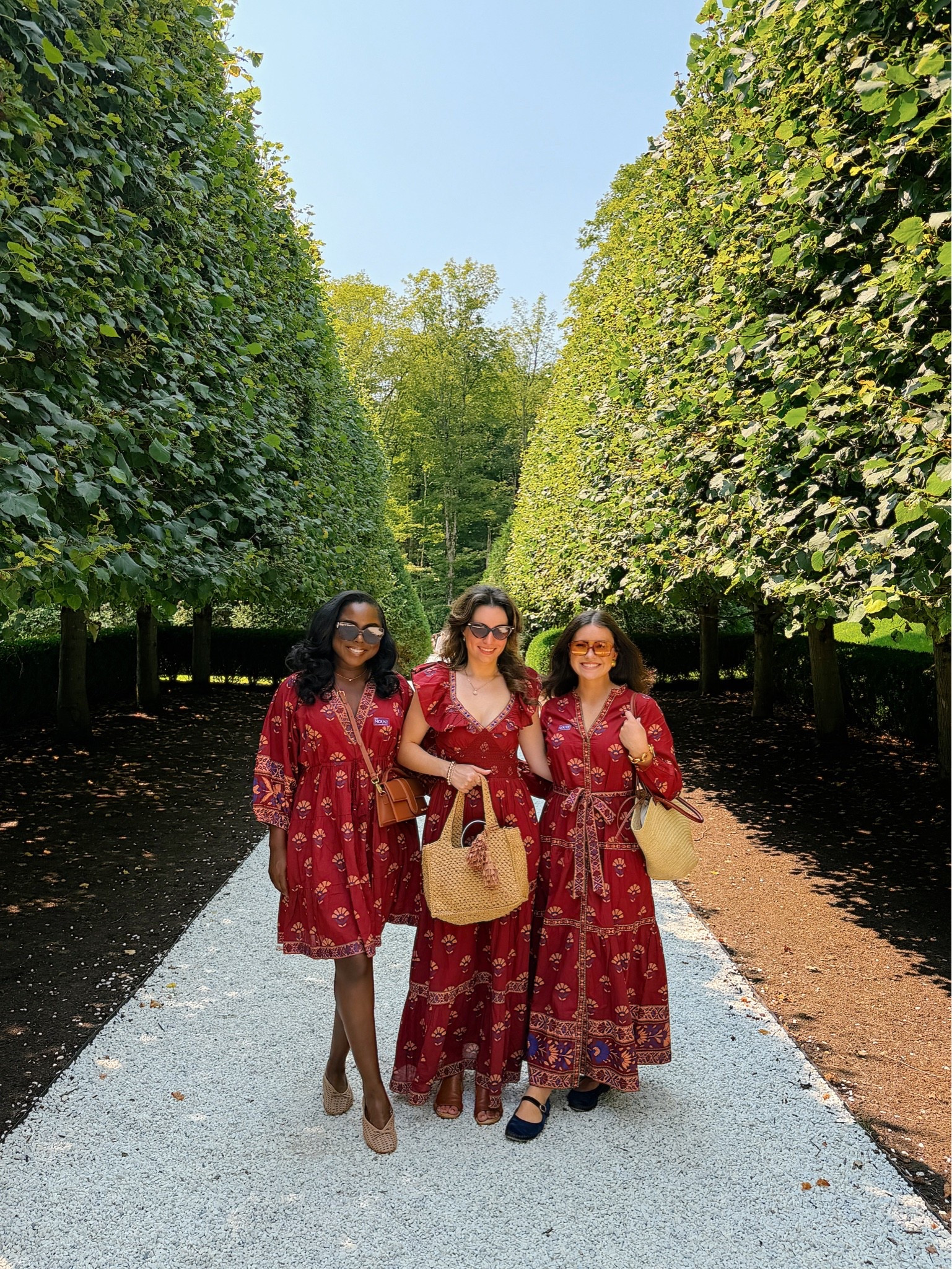 3 dresses, one print ❤️