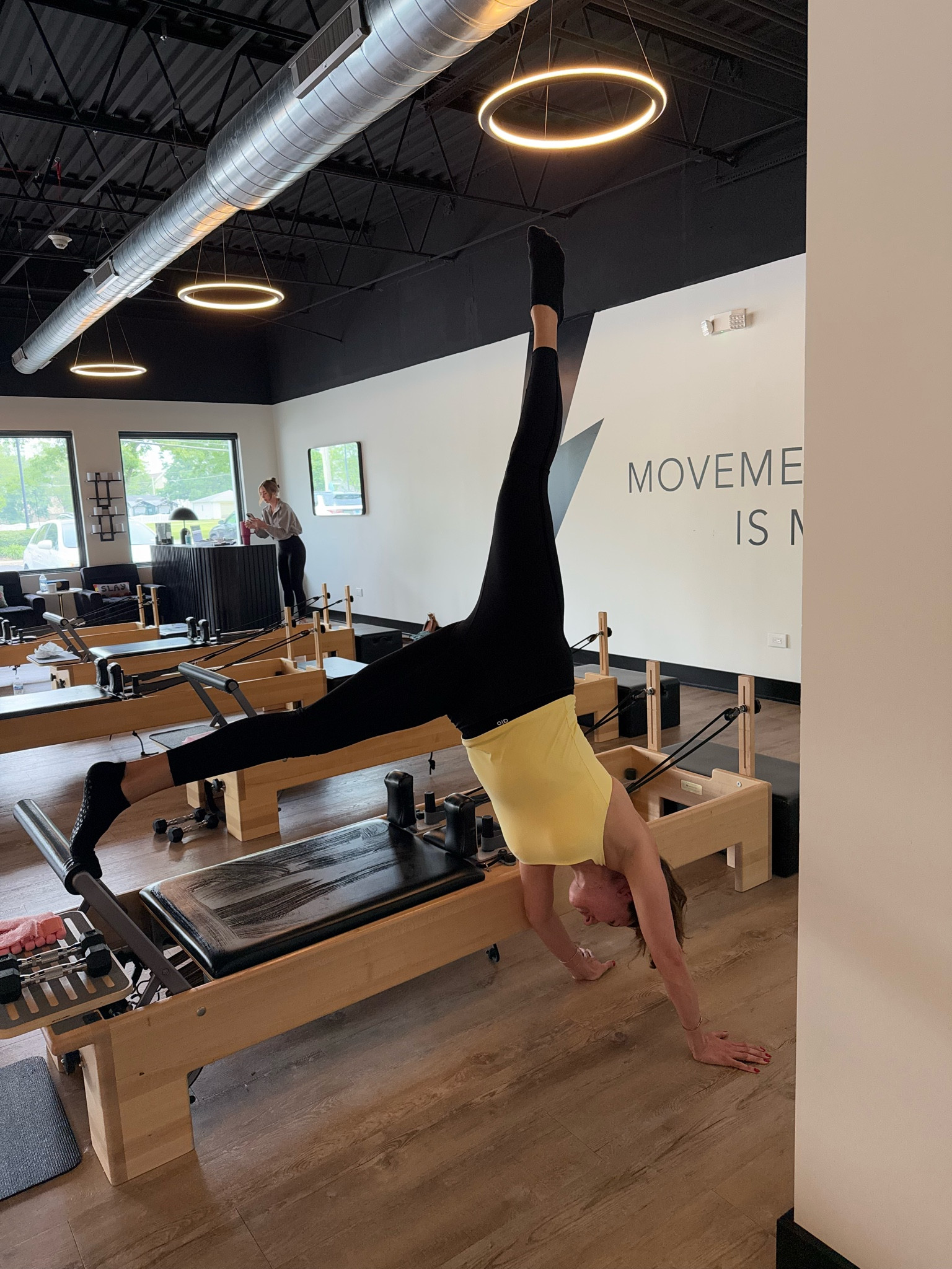 Target soft motion tank held up to the test of Pilates, only $20. Wearing butter yellow & just purchased in black because it is that good 

#LTKActive #LTKFindsUnder50