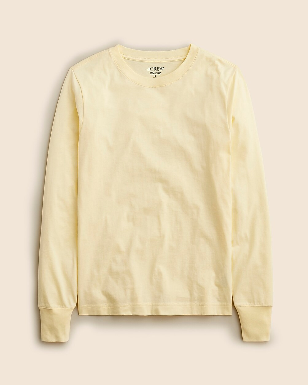 Pima cotton long-sleeve T-shirt | J. Crew US