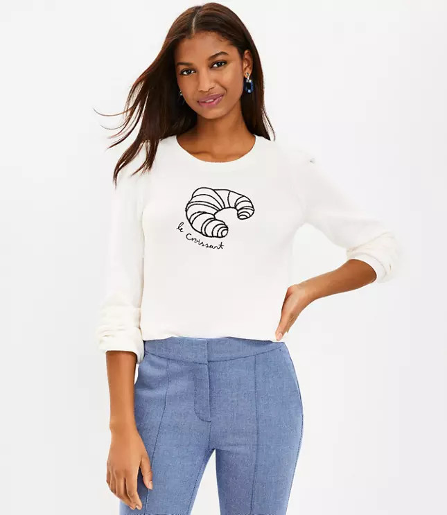 Croissant Sweater | LOFT