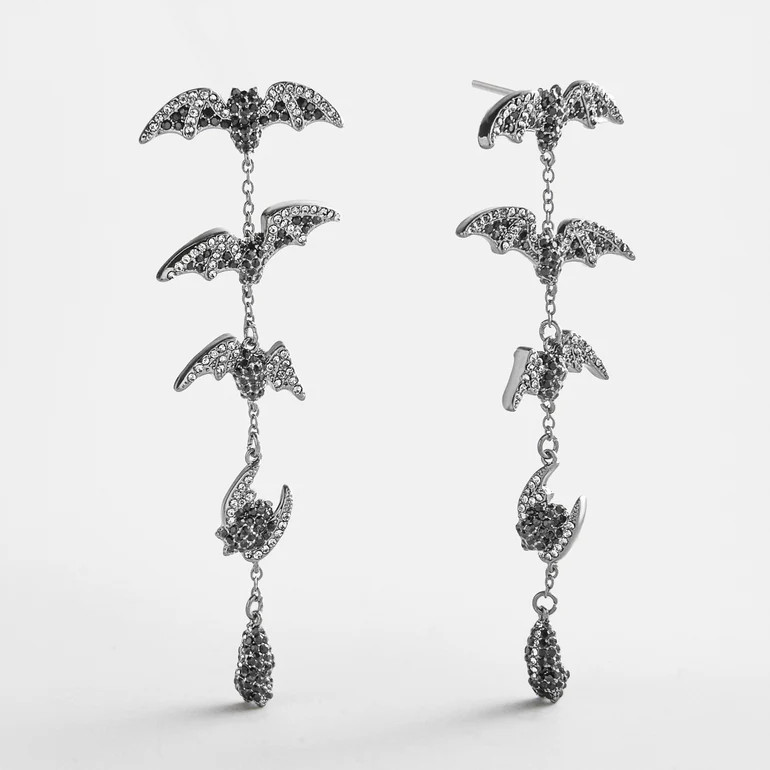 Night Flight Bat Earrings | BaubleBar