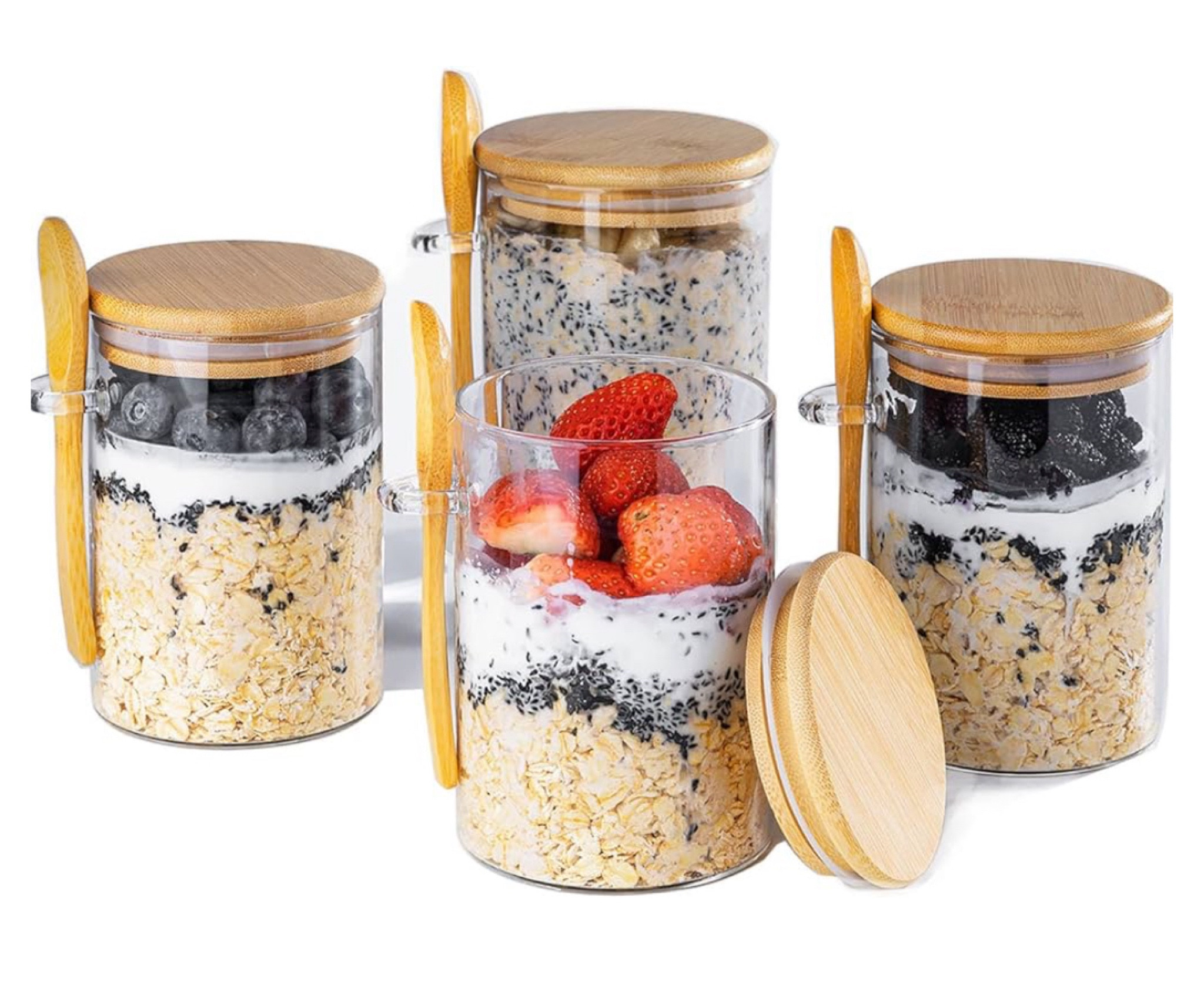 overnight oats containers 🤌🏼

#LTKHome #LTKU #LTKFitness