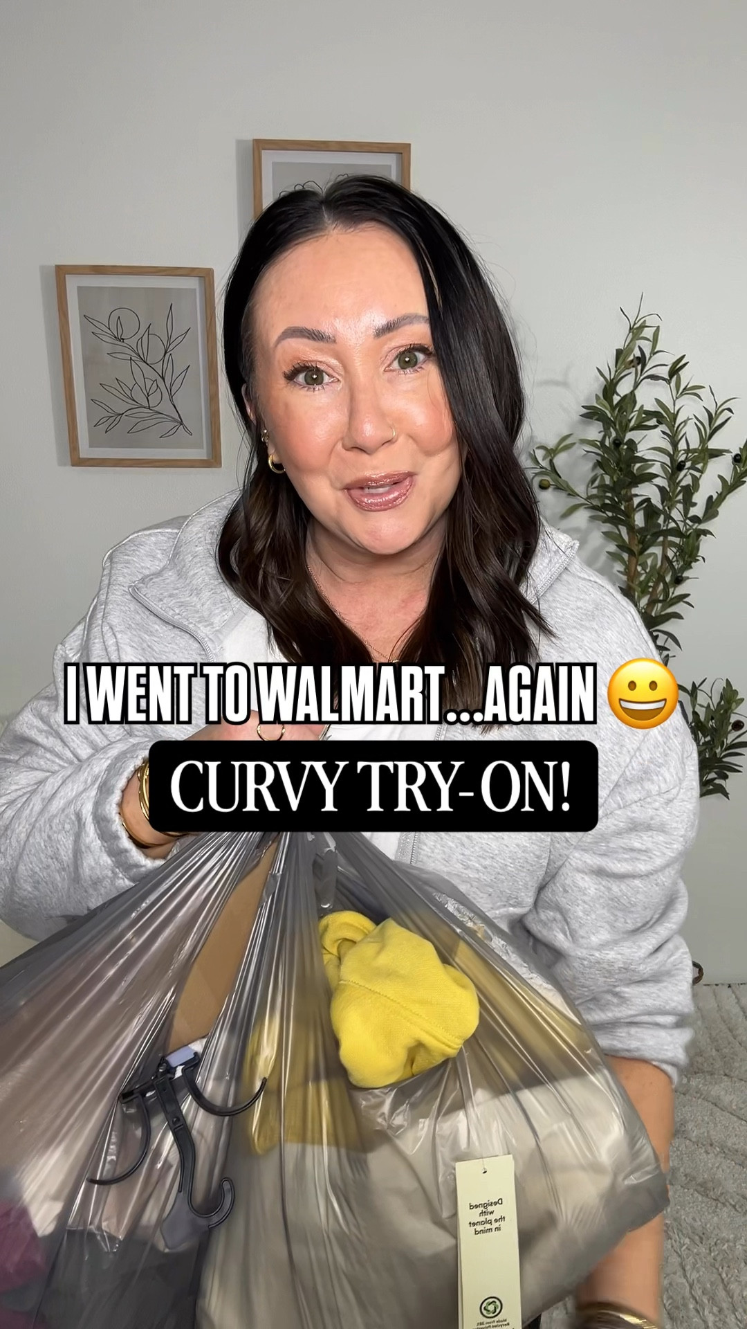 The fitting rooms were closed, so let’s do a little try on at home! 
XL smocked top. Size 18 trouser jeans. Large sweatshirt. XL wide leg pants. XXL ribbed tee. Large athletic pants. Size up a size in the clogs and flats  

#LTKSeasonal #LTKPlusSize #LTKMidsize