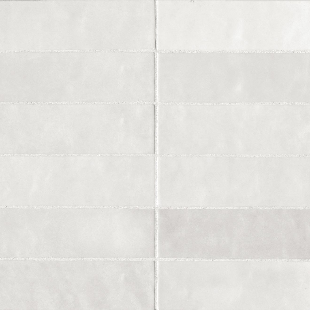 Cloe 2.5" x 8" Wall Tile in White | Bedrosians Tile & Stone