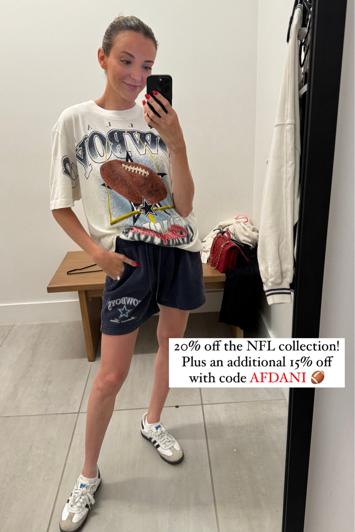 Abercrombie sale! 20% off NFL collection, 15% off almost everything else + an extra 15% off with my code AFDANI 🤗🏈

#LTKSeasonal #LTKSaleAlert #LTKFallSale