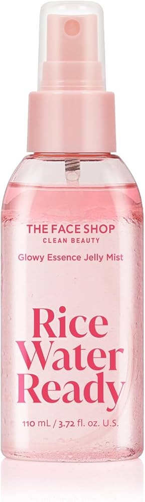 The Face Shop Rice Water Ready Glowy Essence Jelly Mist, Korean Skin Care, Skin Prep for Makeup w... | Amazon (US)
