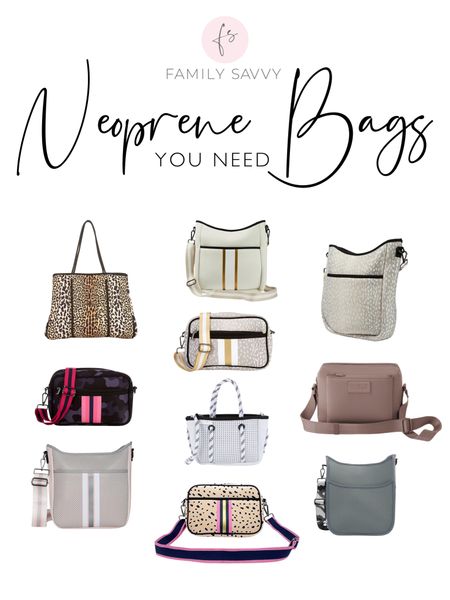 Neoprene bags are perfect for being on the go, running errands, or just pairing with your favorite outfit! I’m sharing some that I think would be the perfect accessory to have in your closet! 

#LTKstyletip #LTKFind #LTKunder100