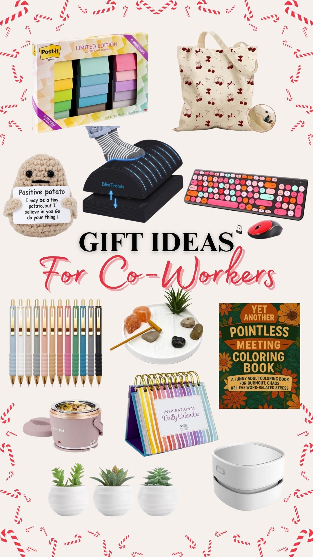 2025 Holiday Gift Guide for Coworkers. Roundup of cute, small and funny items perfect to treat your work bestie with. All items available on Amazon and under $30



#giftsforcoworkers #giftideas 

#LTKGiftGuide #LTKFindsUnder50 #LTKHoliday