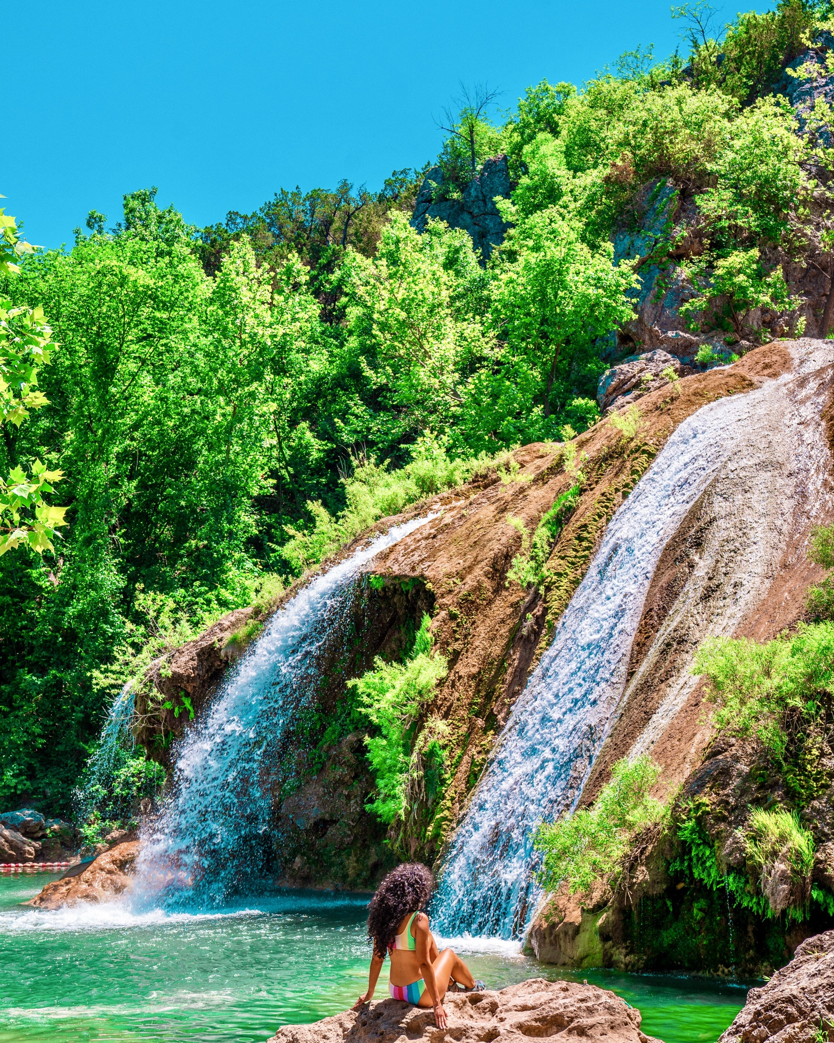 Letting the beauty of Turner Falls and my rainbow swimsuit brighten up the day 💖

- two-piece bikini swimsuit, bathing suit, swimsuit, swimwear, resort wear, resort outfit, beach wear, beach outfit, vacation outfit, travel outfit, summer fashion, swimming OOTD, etsy finds, amazon finds

#LTKFindsUnder100 #LTKSwim #LTKTravel #LTKU #LTKFindsUnder50 #LTKSeasonal
