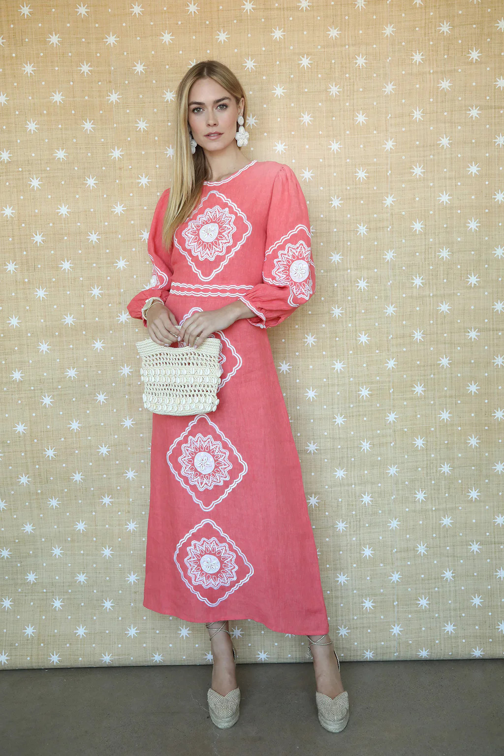 Nantucket Red Fiona Dress | ASHA by ADM