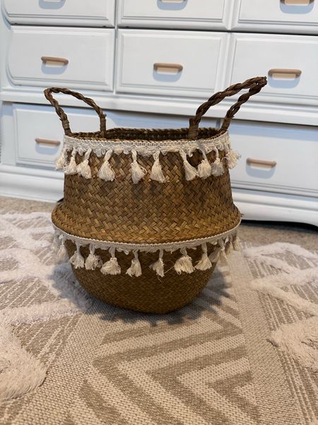 Baby boho basket for the nursery 

#LTKhome #LTKFind #LTKbaby