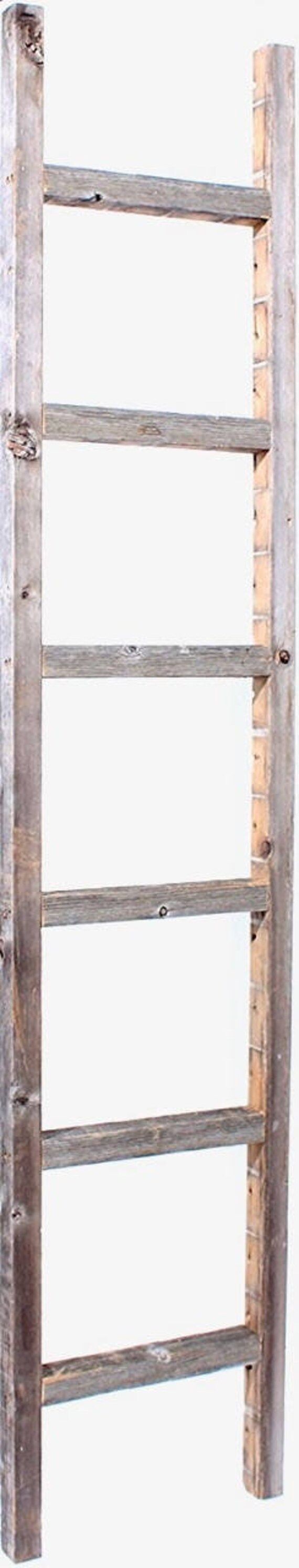 Blanket Ladder | Decorative Ladder | Towel Ladder | Quilt Ladder | 100% Reclaimed Wood Ladder, Weath | Etsy (US)
