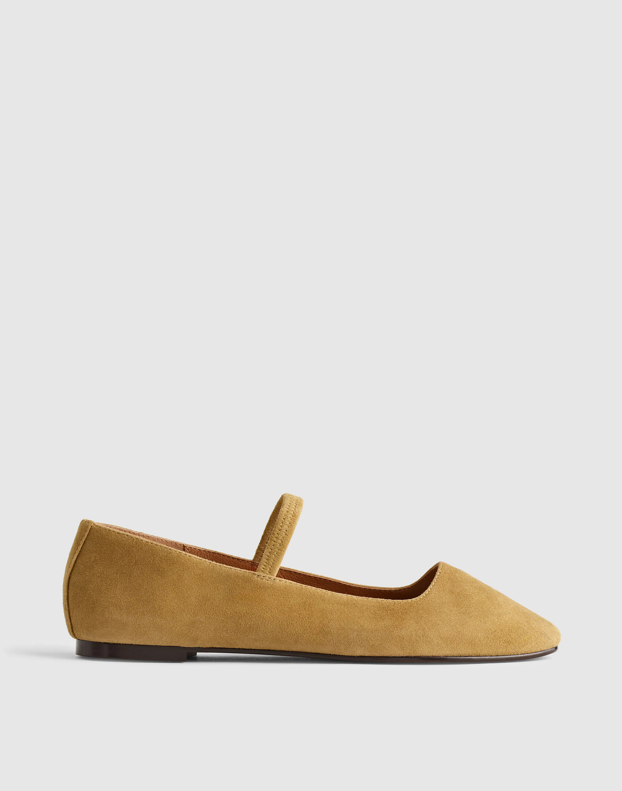 The Greta Mary Jane Flat in Suede | Madewell