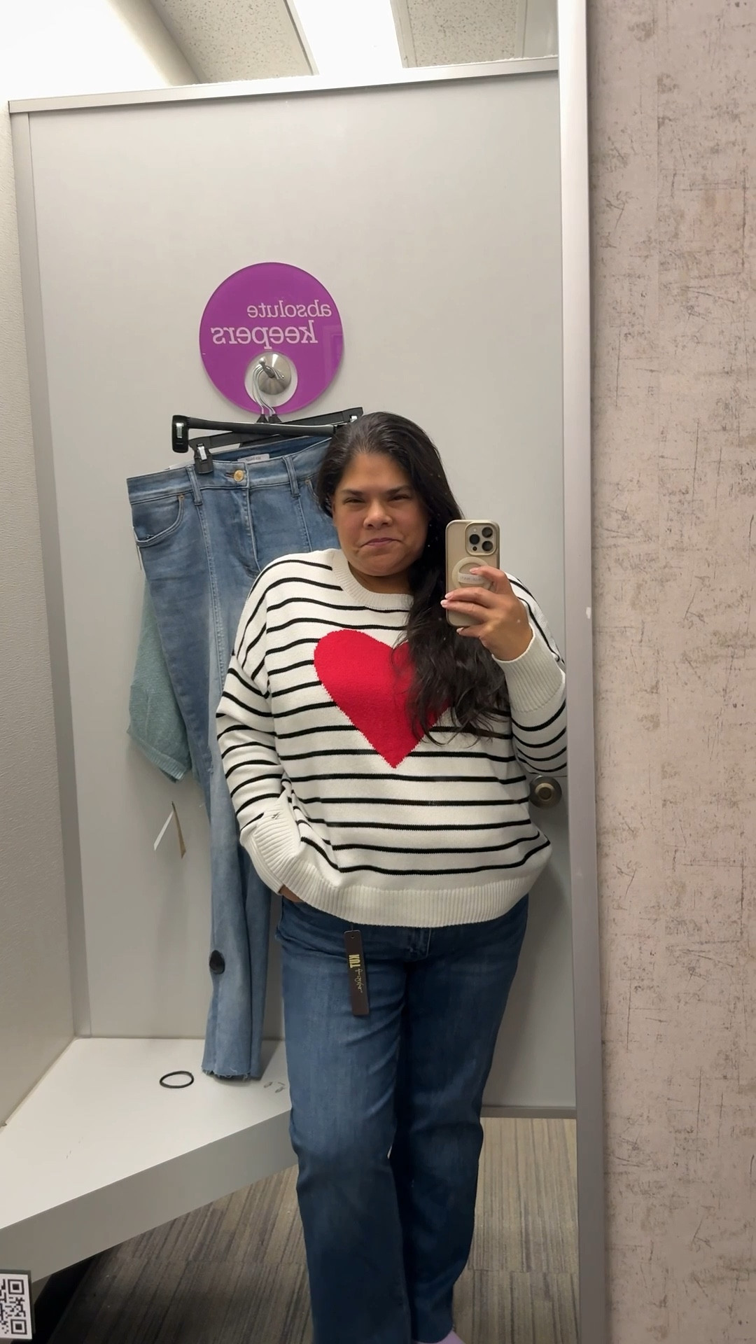 Found the cutest heart sweater at Nordstrom Rack! Also tagged a few other cute ones I found in store but didn’t try on because they didn’t have my size in stock. 

I’m 5’3”, 200lbs. Wearing a size L sweater and size 16 jeans. 

#LTKMidsize #LTKootd #LTKPlusSize