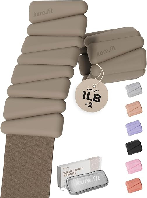 Pilates Weight | Wrist & Ankle Weights for Women | Weighted Bangles | 1LB/ 2LB Each (Set of 2) | Amazon (US)
