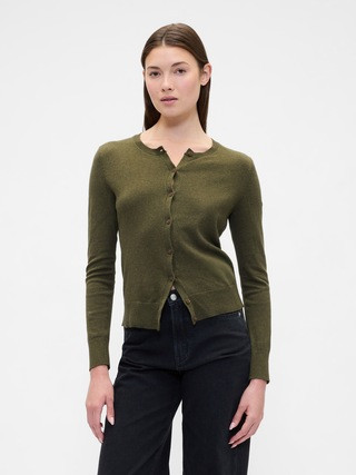 Crewneck Cardigan | Gap Factory