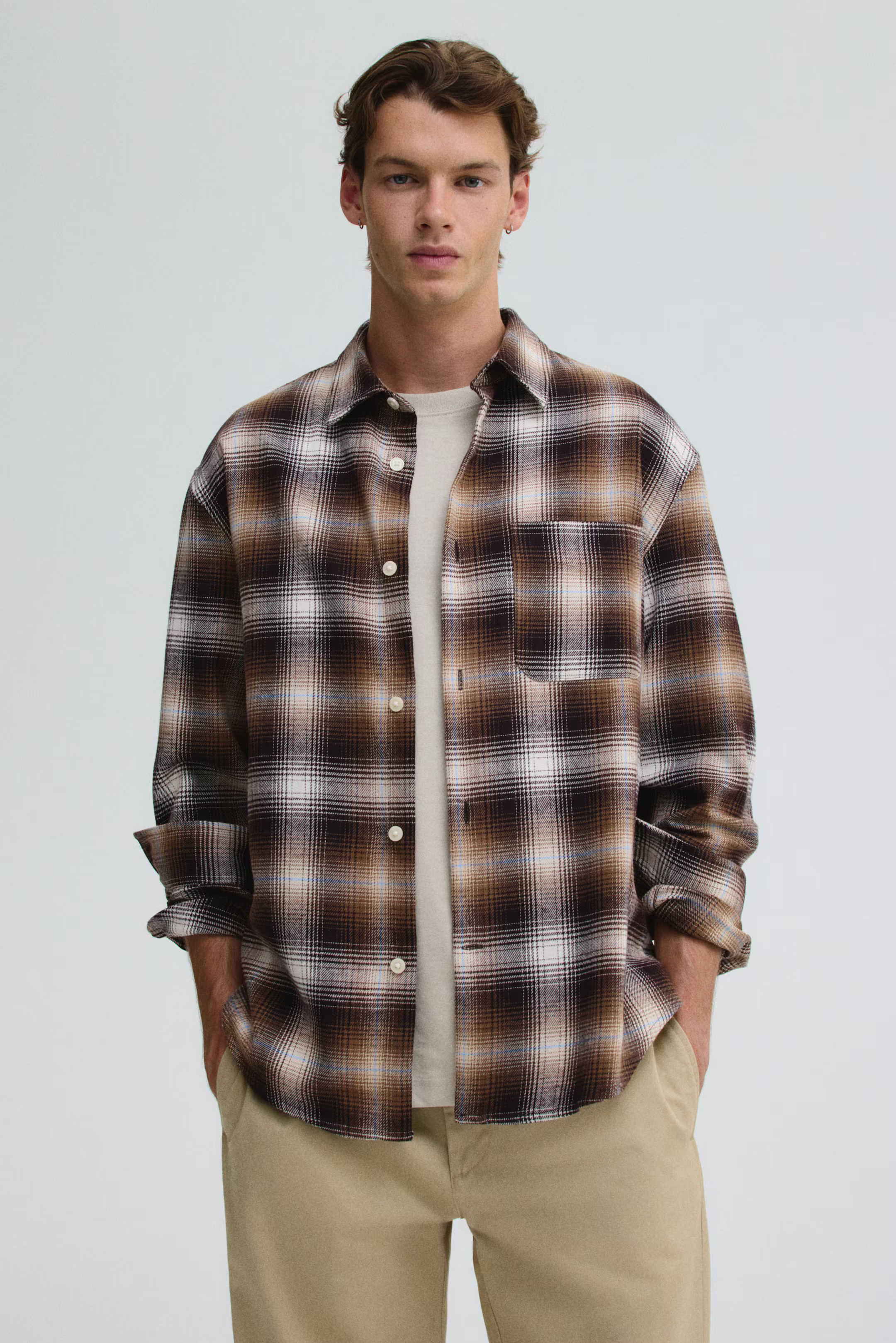 Loose-Fit Flannel Shirt | H&M (US + CA)