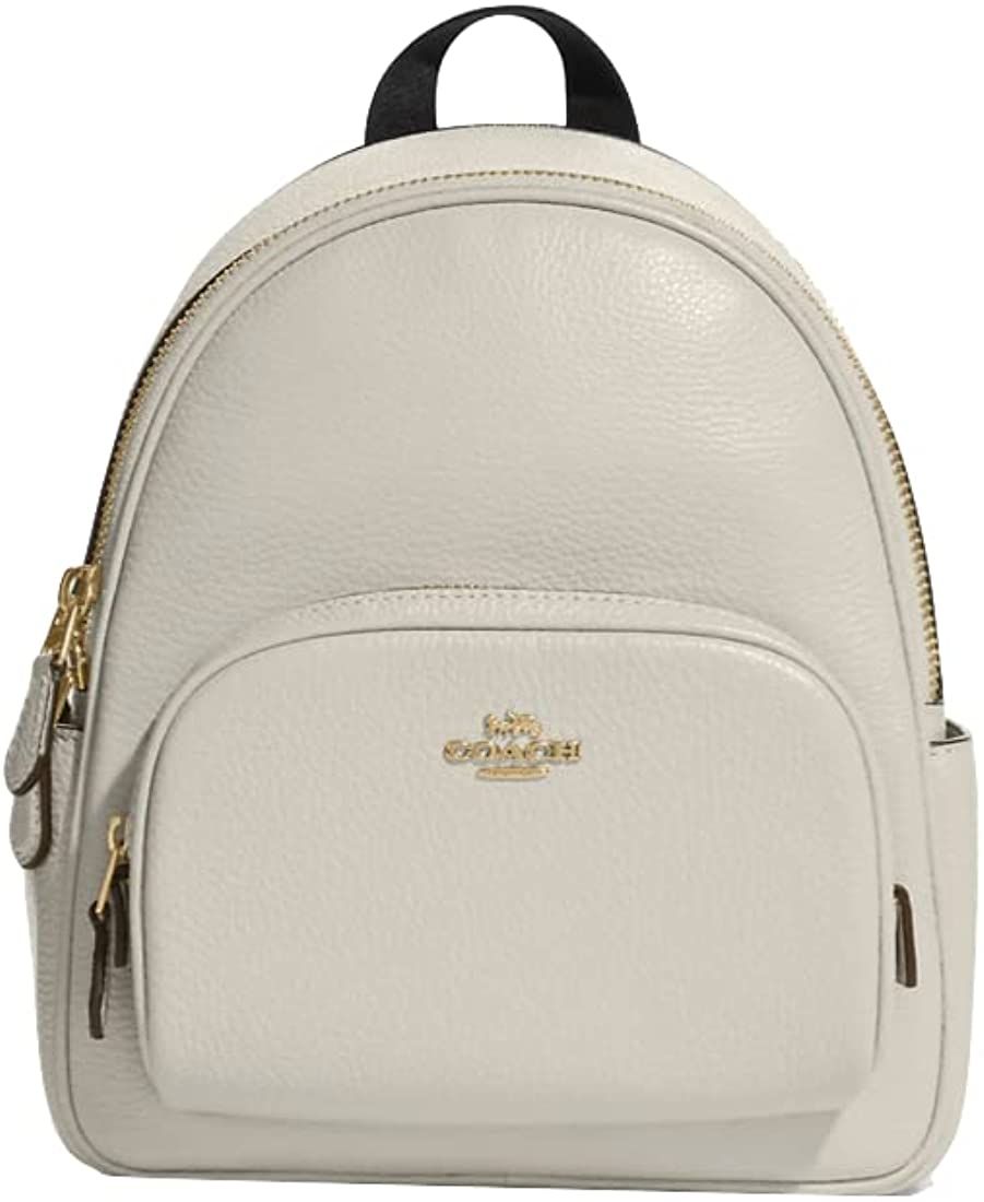 Coach Mini Court Backpack (IM/Chalk) | Amazon (US)