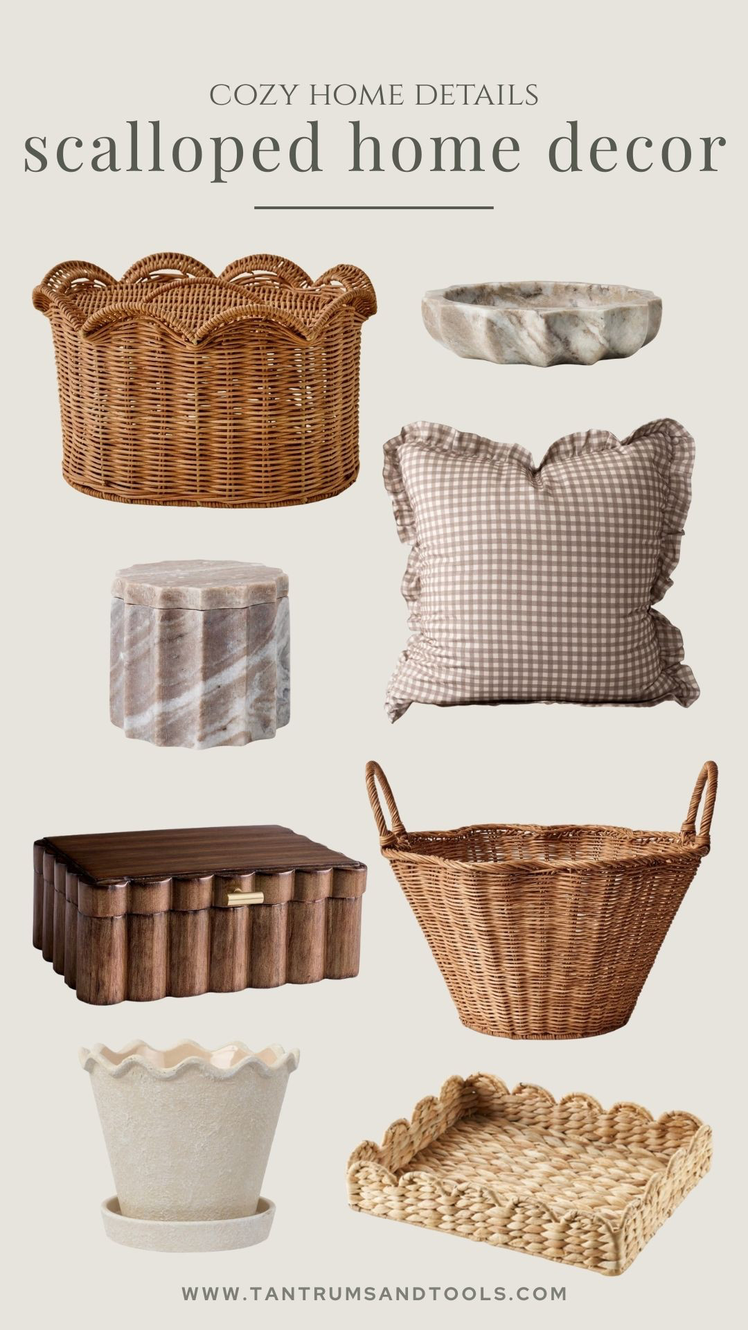 Scalloped Home Decor Inspo 〰️〰️〰️ 

 #LTKSeasonal #LTKHome #LTKSaleAlert