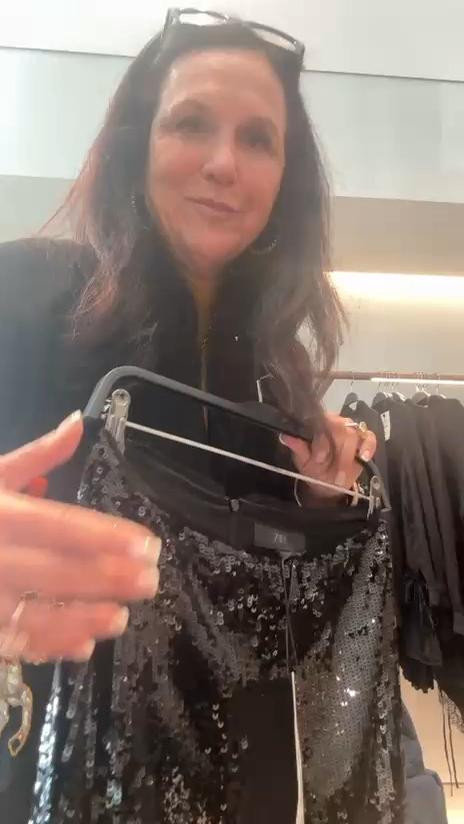 Hello, holiday glamour! This **stunning sequin long skirt from the ZW Collection** is absolute perfection for evening events. Major head-turner alert! Get the look before it sells out—linked on LTK! 
#LTKstyletip #SequinSkirt #ZARAcollection #ZARAWoman #LongSkirt #EveningWear #HolidayStyle #Sequins #GlamLook #FashionTrends #LTKholiday 

 #LTKCyberWeek #LTKHoliday #LTKootd