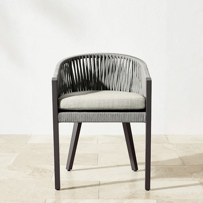 OPEN BOX: Pasadena Outdoor Metal Dining Armchair | Williams-Sonoma