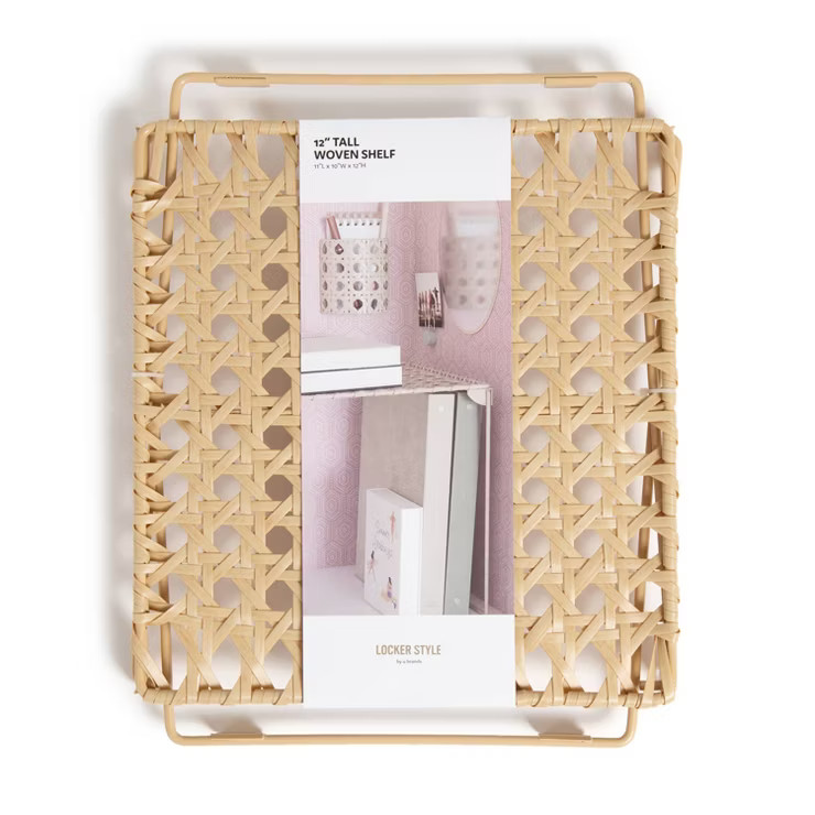 12" Woven Locker Shelf - U Brands | Target