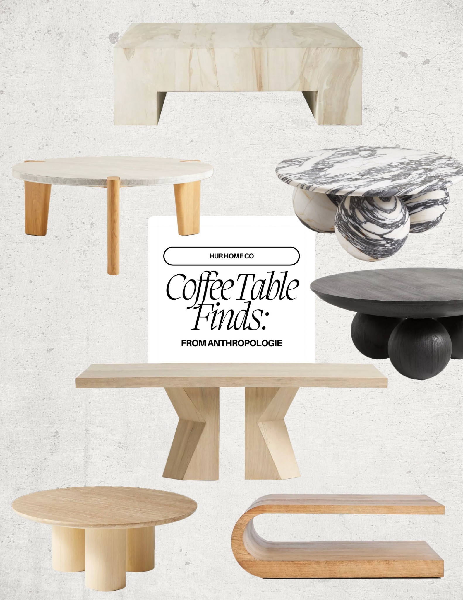 Coffee table finds from Anthropologie 

#LTKhome