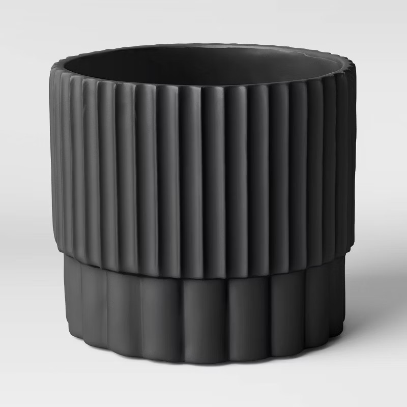 Indoor/Outdoor Geared Planter Black - Project 62™ | Target