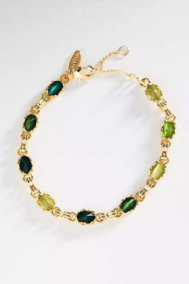 Bezel Stone Bracelet | Anthropologie (US)