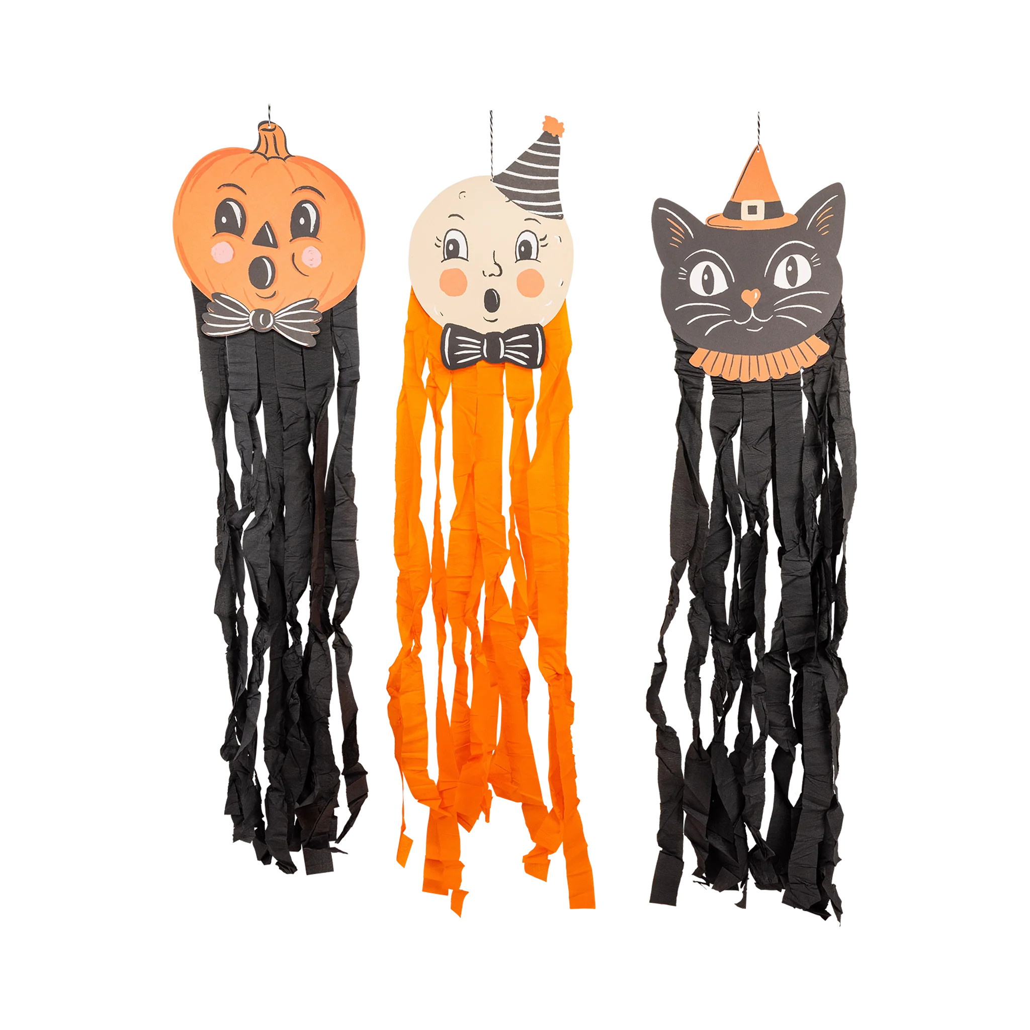 Vintage Hanging Characters with Streamers | My Mind's Eye