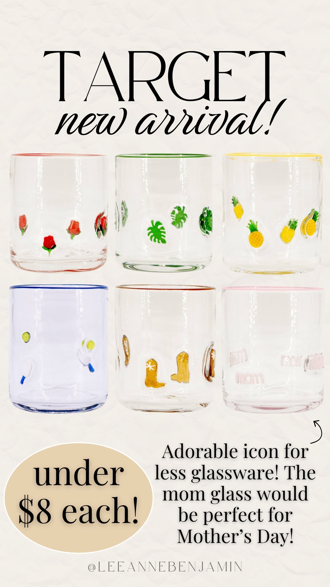 New icon for less glassware at Target! 🎯 

#LTKootd #LTKdayinmylife #LTKMothersDay