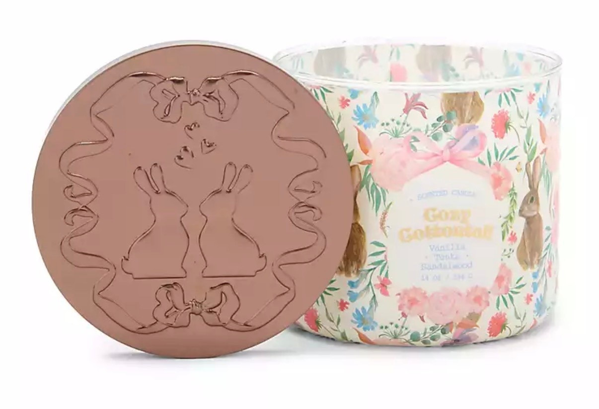 Our Cozy Cottontail 3-Wick Jar Candle blends notes of vanilla, tonka, and sandalwood, creating a warm, sweet scent that invites you to snuggle up all spring!

#LTKmomlife #LTKSeasonal #LTKHome