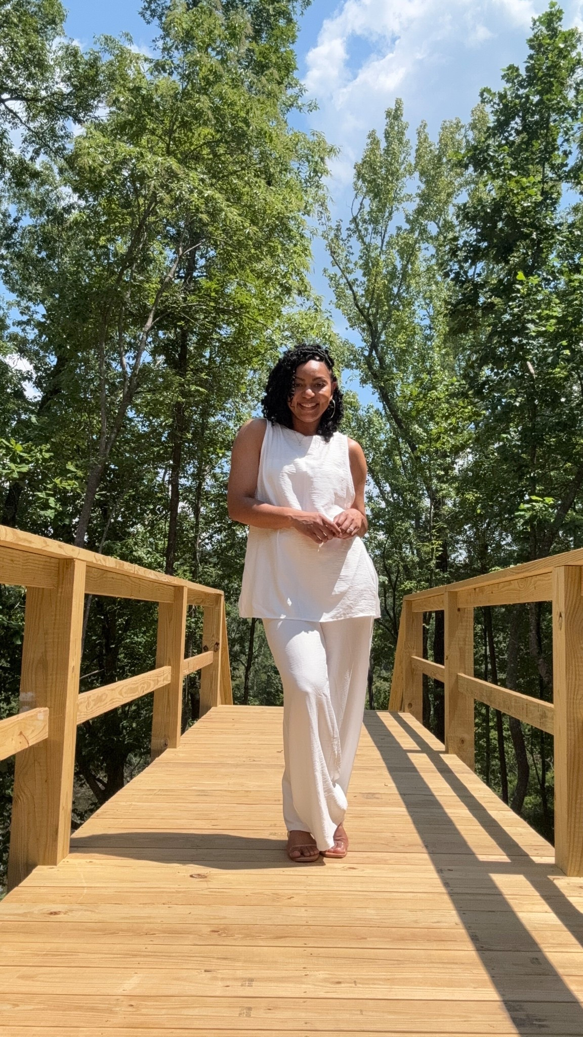 All white two piece set! Comfy and cool for summer  

#LTKFindsUnder50 #LTKWedding #LTKStyleTip