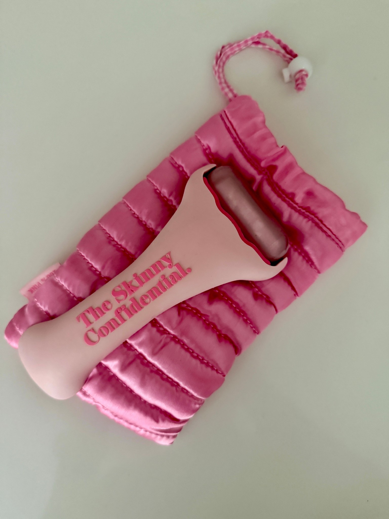 Ice roller + sleeping bag 🧊