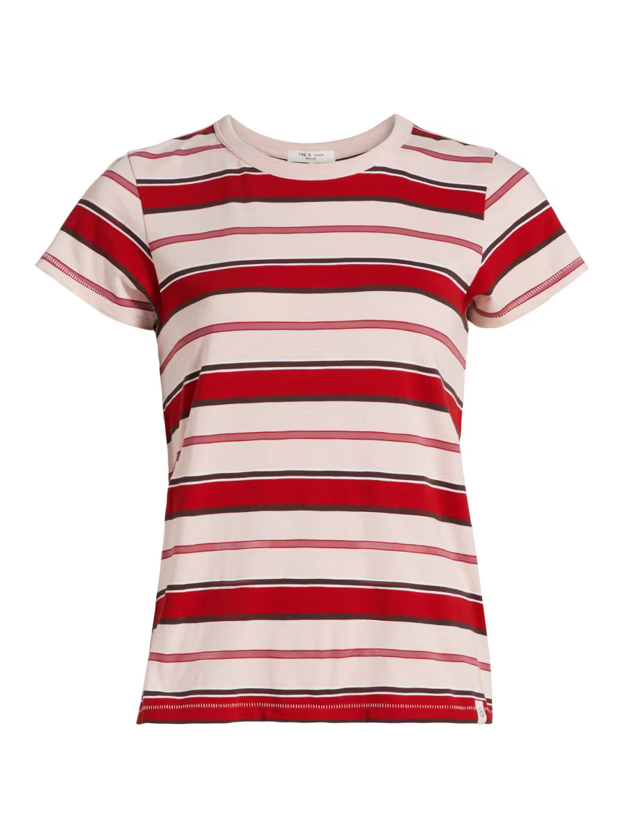 The Slub Stripe T-Shirt | Saks Fifth Avenue